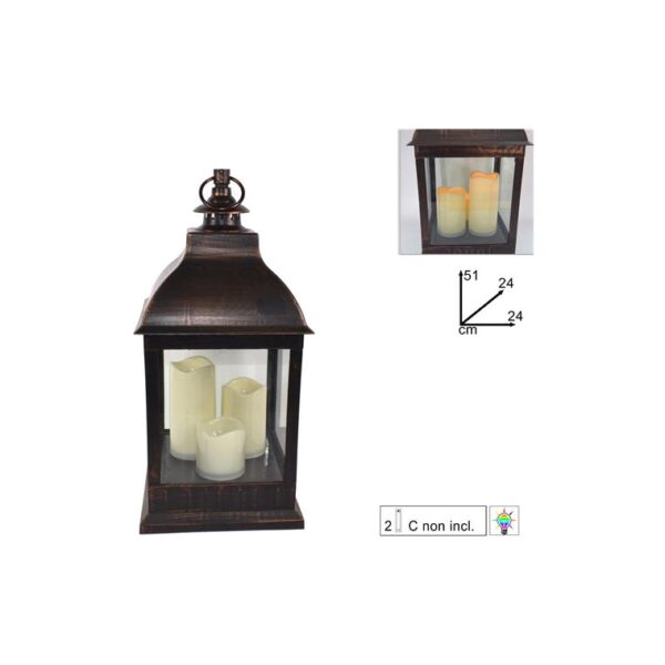 lanterna nera rame 51cm 3cand .jpg